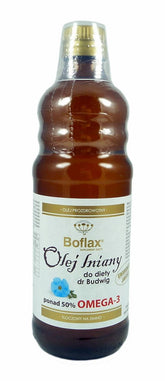 Boflax-lněný olej pro výživu Dr. Budwiga 500ml WNIRZ INSTITUT